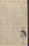Birmingham Daily Post Monday 12 January 1942 Page 1