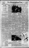 Birmingham Daily Post Thursday 23 February 1950 Page 1