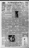 Birmingham Daily Post Wednesday 02 August 1950 Page 1