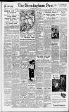 Birmingham Daily Post Tuesday 29 August 1950 Page 1