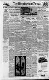 Birmingham Daily Post Friday 03 November 1950 Page 1