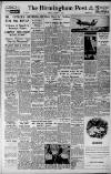 Birmingham Daily Post Friday 01 August 1952 Page 1