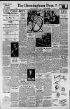 Birmingham Daily Post Monday 01 December 1952 Page 1