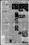 Birmingham Daily Post Thursday 01 January 1953 Page 1