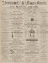 Alnwick Mercury Saturday 12 January 1884 Page 1
