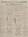 Alnwick Mercury Saturday 11 October 1884 Page 1