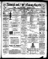 Alnwick Mercury Saturday 12 January 1889 Page 1