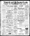 Alnwick Mercury Saturday 31 August 1912 Page 1