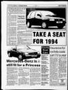 Alnwick Mercury Friday 03 December 1993 Page 34