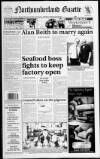 Alnwick Mercury Thursday 02 November 2000 Page 1