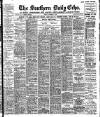 Southern Echo Monday 09 December 1907 Page 1