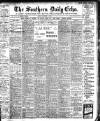 Southern Echo Monday 02 November 1908 Page 1