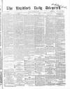 Bradford Daily Telegraph Monday 09 November 1868 Page 1