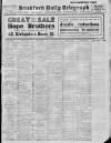 Bradford Daily Telegraph Monday 10 January 1916 Page 1