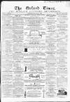 Oxford Times Saturday 01 November 1862 Page 1