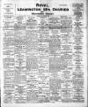 Leamington Spa Courier Friday 18 March 1921 Page 1