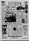 Leamington Spa Courier Friday 15 January 1982 Page 1
