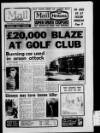 Hartlepool Northern Daily Mail Saturday 01 September 1984 Page 1