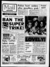 Hartlepool Northern Daily Mail Saturday 12 January 1985 Page 1