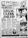 Hartlepool Northern Daily Mail Monday 13 July 1987 Page 1