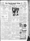 Sunderland Daily Echo and Shipping Gazette Wednesday 29 January 1936 Page 1