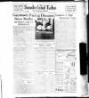 Sunderland Daily Echo and Shipping Gazette Friday 07 November 1941 Page 1