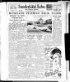 Sunderland Daily Echo and Shipping Gazette Saturday 26 September 1942 Page 1
