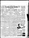 Sunderland Daily Echo and Shipping Gazette Tuesday 28 August 1945 Page 1