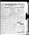 Sunderland Daily Echo and Shipping Gazette Monday 10 September 1945 Page 1