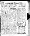 Sunderland Daily Echo and Shipping Gazette Monday 12 November 1945 Page 1