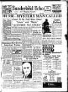 Sunderland Daily Echo and Shipping Gazette Monday 23 January 1950 Page 1