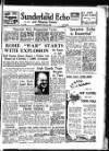 Sunderland Daily Echo and Shipping Gazette Wednesday 22 March 1950 Page 1