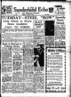 Sunderland Daily Echo and Shipping Gazette Thursday 14 September 1950 Page 1