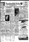 Sunderland Daily Echo and Shipping Gazette Saturday 18 November 1950 Page 1
