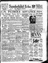 Sunderland Daily Echo and Shipping Gazette Monday 22 January 1951 Page 1