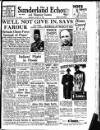 Sunderland Daily Echo and Shipping Gazette Thursday 15 November 1951 Page 1