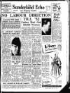 Sunderland Daily Echo and Shipping Gazette Monday 03 December 1951 Page 1