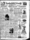 Sunderland Daily Echo and Shipping Gazette Wednesday 12 December 1951 Page 1
