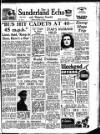 Sunderland Daily Echo and Shipping Gazette Friday 14 December 1951 Page 1