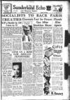 Sunderland Daily Echo and Shipping Gazette Thursday 11 November 1954 Page 1