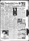 Sunderland Daily Echo and Shipping Gazette Friday 19 November 1954 Page 1