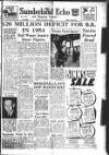 Sunderland Daily Echo and Shipping Gazette Friday 31 December 1954 Page 1