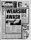 Sunderland Daily Echo and Shipping Gazette Wednesday 06 January 1988 Page 1