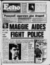 Sunderland Daily Echo and Shipping Gazette Friday 08 January 1988 Page 1