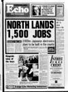 Sunderland Daily Echo and Shipping Gazette Wednesday 12 April 1989 Page 1