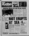 Sunderland Daily Echo and Shipping Gazette Monday 04 September 1989 Page 1