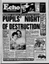 Sunderland Daily Echo and Shipping Gazette Monday 06 November 1989 Page 1