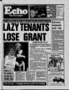 Sunderland Daily Echo and Shipping Gazette Monday 13 November 1989 Page 1