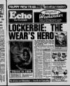 Sunderland Daily Echo and Shipping Gazette Saturday 30 December 1989 Page 1
