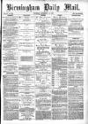 Birmingham Mail Thursday 28 September 1871 Page 1